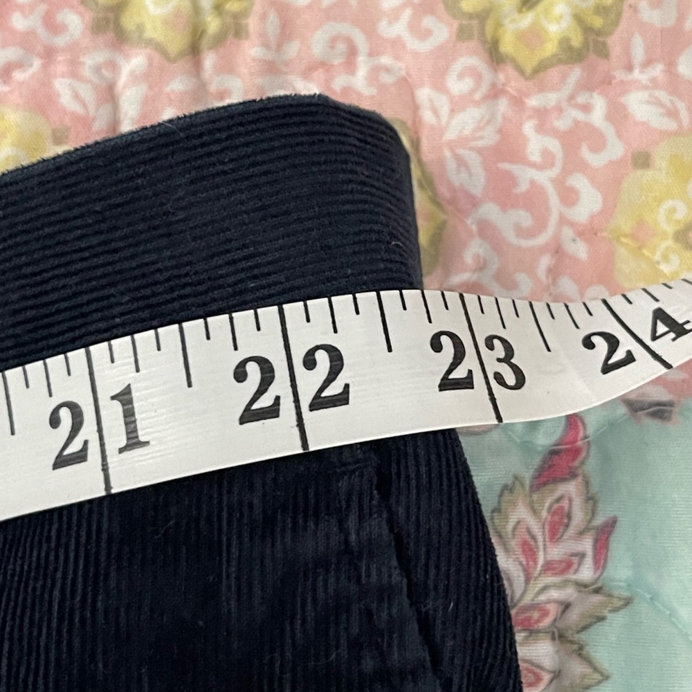 Tommy Hilfiger Men's Dark Blue Corduroy Pants - Picture 2 of 4